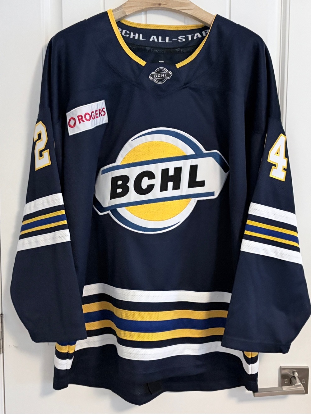 Authentic Fanatics 2026 BCHL All Star Chad Brownlee Alumni Game Jersey Size XL
